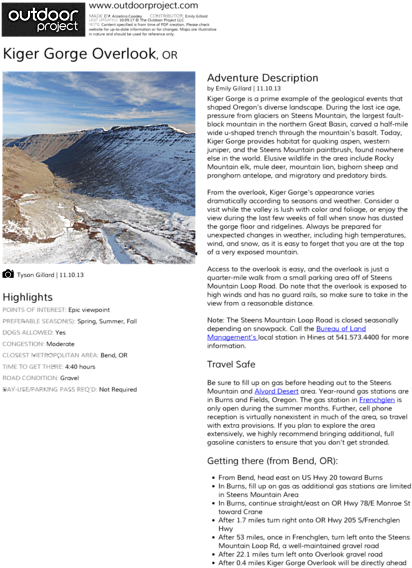 Field Guide Map - Red Rock Canyon Lake Forest Hike (464x600), Png Download