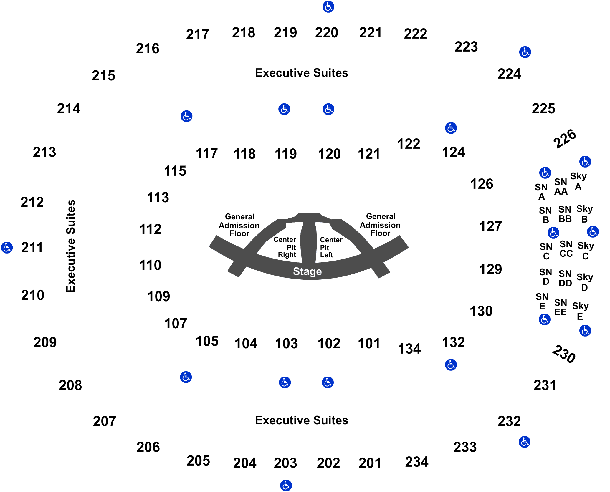 Full Map - Rogers Place (2100x1724), Png Download