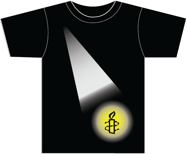Playful, Modern, Human Rights T-shirt Design For Amnesty - T-shirt (603x497), Png Download