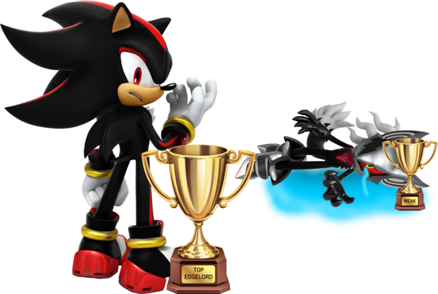 Shadow Edgelord, Infinite Weak (640x429), Png Download