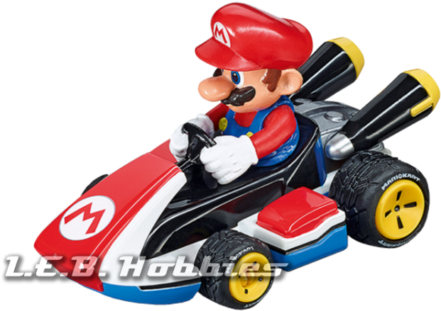 Larger Image - Carrera Mario 8 Track Set. (750x468), Png Download