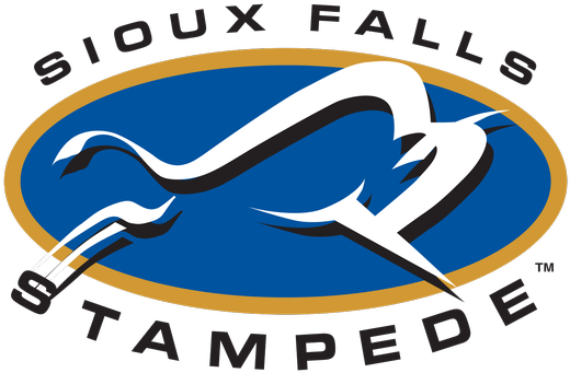 Posted By Nate Wek On Nov 18, 2014 At - Sioux Falls Stampede Logo (640x360), Png Download