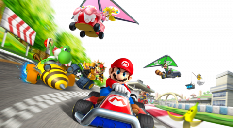 Mario Kart 7 Review - Mario Kart (480x264), Png Download