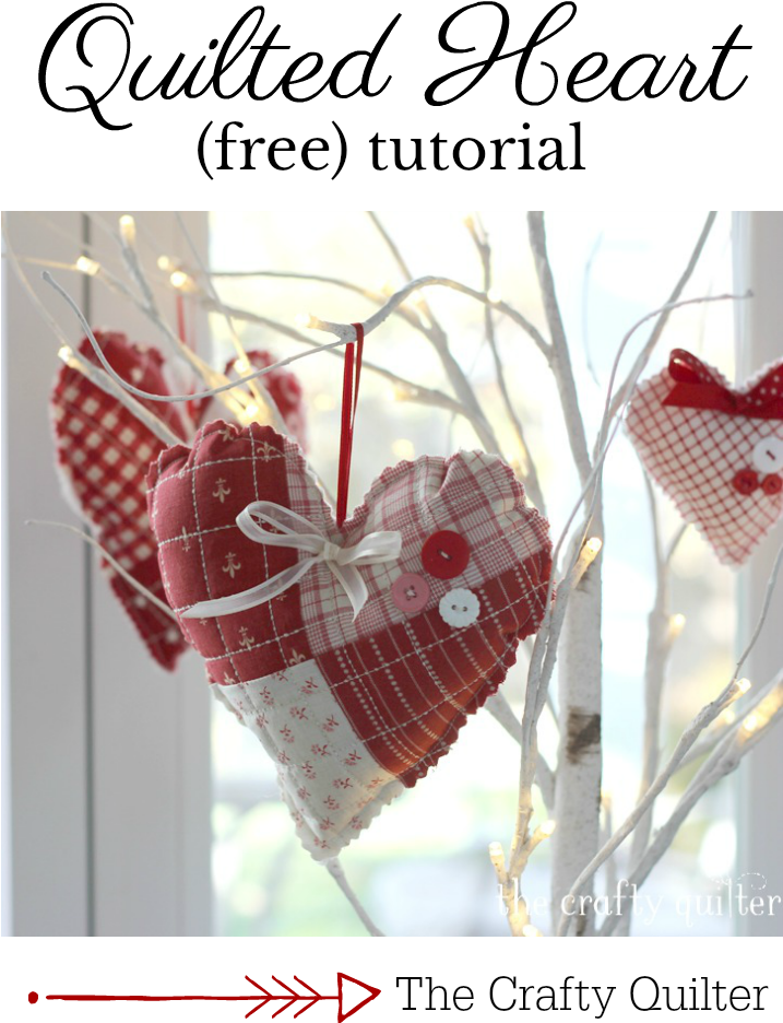 Quilted Heart Title 2 - Nail Art (725x1000), Png Download