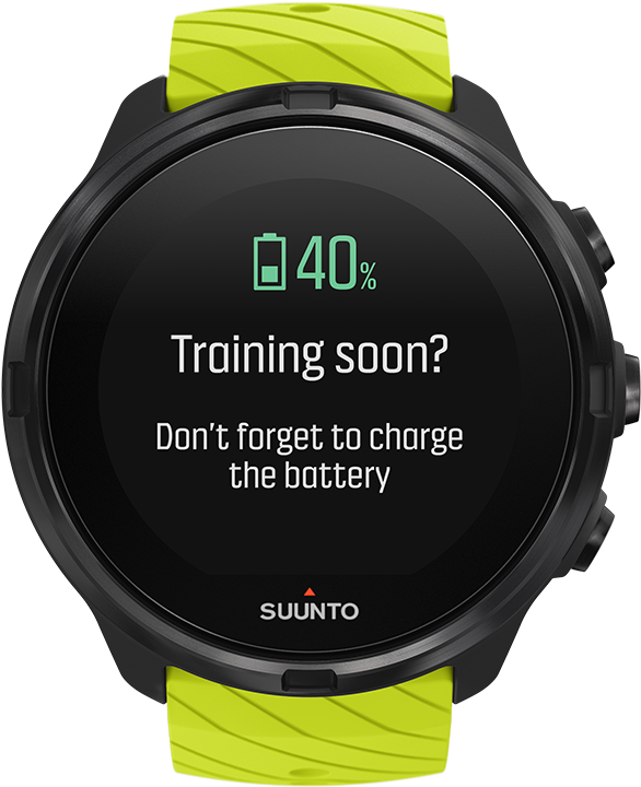 Suunto 9 G1 Lime (800x800), Png Download