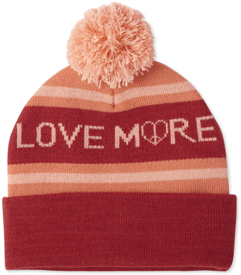 Love Pom Beanie - Life Is Good Love Pom Beanie Women's Size: One Size (570x570), Png Download