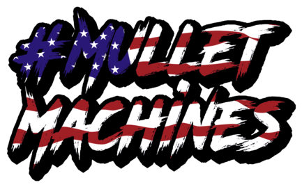 Mullet Machines - 'merica! T-shirt (450x270), Png Download