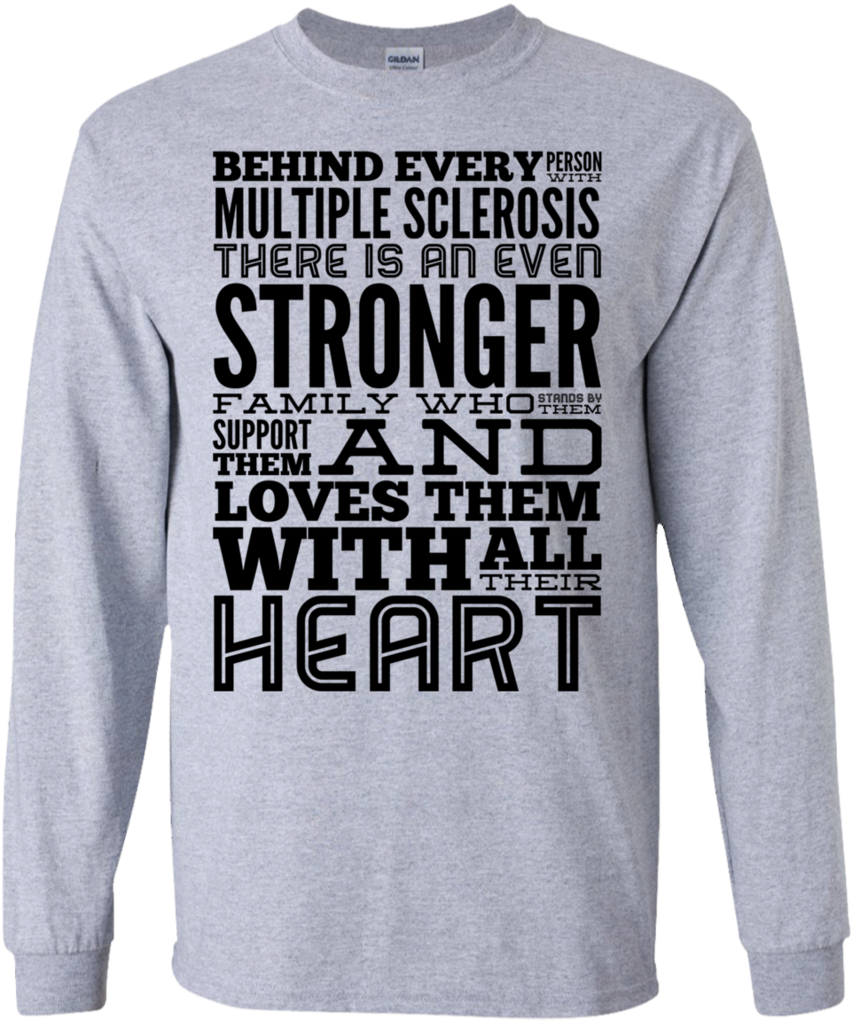 Behind Every Person With Multiple Sclerosis Ls Tshirt - Drinks Well With Others Tile Coaster (1024x1024), Png Download