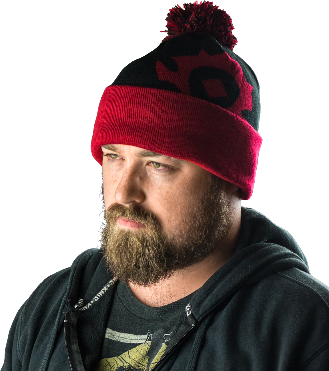 World - Adults World Of Warcraft Horde Pom Beanie (1151x1300), Png Download