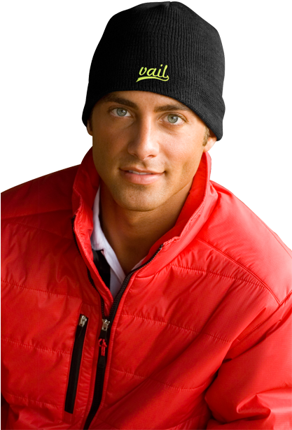 Promo Knit Beanie Cap (416x624), Png Download