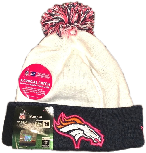 Denver Broncos Breast Cancer Awareness Hat-stretch - Denver Broncos (600x616), Png Download