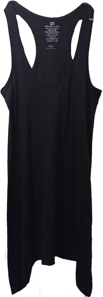 Equillibrium Shark Bite Tank Dress - Active Tank (768x1024), Png Download