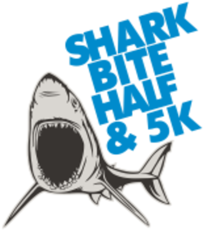 Shark Bite Half Marathon & 5k - New Smyrna Beach (779x800), Png Download