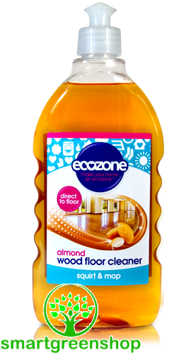 Ecozone Almond Wood Floor Cleaner 500 Ml, Squirt & - Ecozone Almond Wood Floor Cleaner 500 Ml, Squirt & (277x502), Png Download