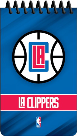 La Clippers Memo Book 3 Pack - Clippers Vs Thunder (360x480), Png Download