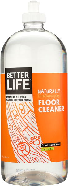 Better Life Naturally Dirt Destroying Floor Cleaner - Simply Floored 32 Oz Floor Cleaner (650x650), Png Download