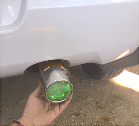 How A Company Is Turning Vehicle Fumes Into Pen Ink - Kaalink Device (531x483), Png Download