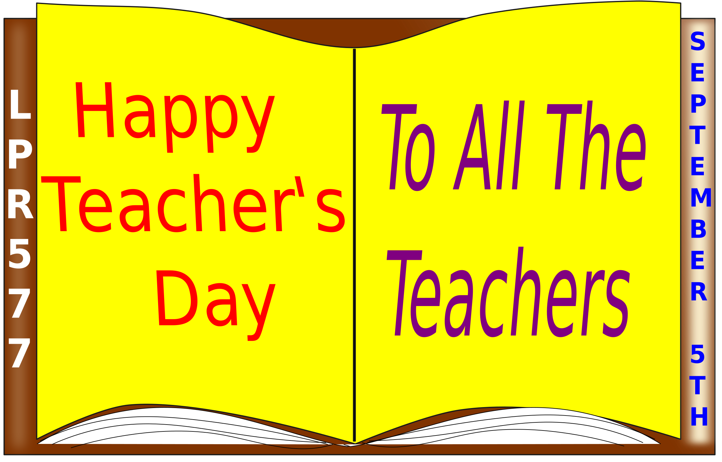 This Free Icons Png Design Of Teacher's Day Wishes (2400x1700), Png Download
