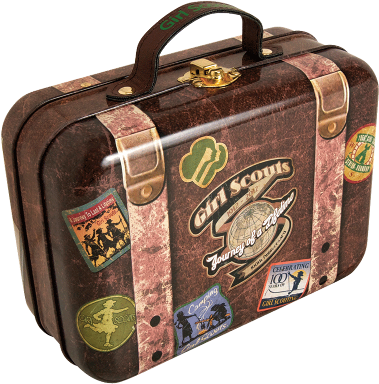 Luggage Png Transparent Images - Travel Bag Vintage Png (989x989), Png Download