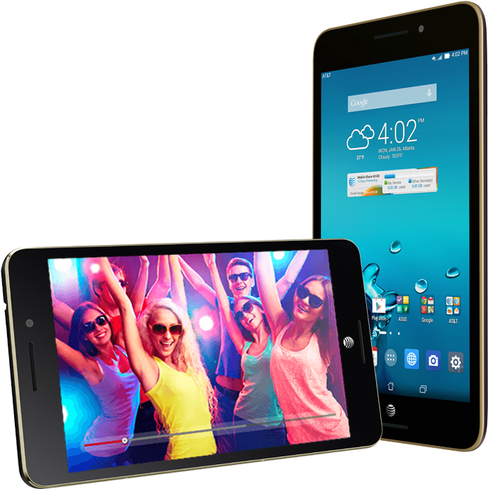 Asus Memo Pad 7 Lte (1007x800), Png Download