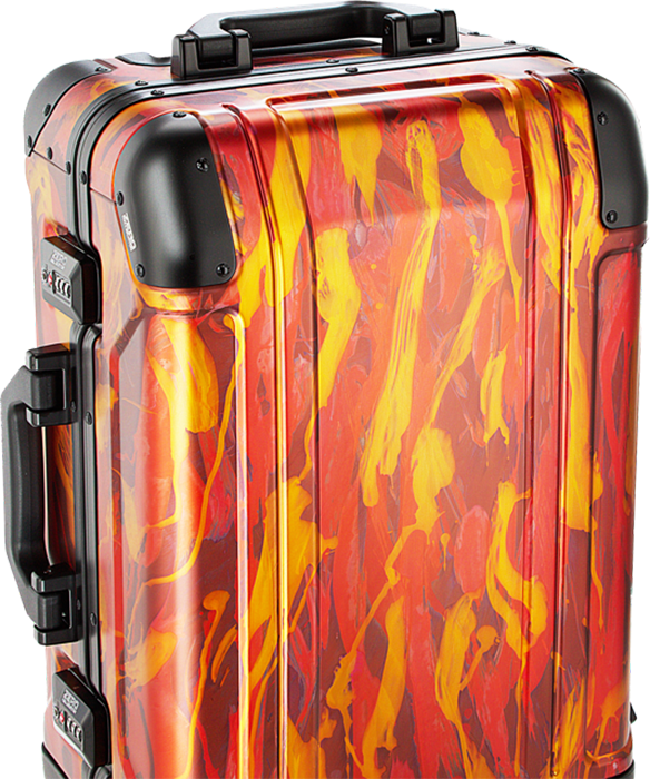 Geo Meteor Limited Edition Carry-on - Zero Halliburton (584x700), Png Download