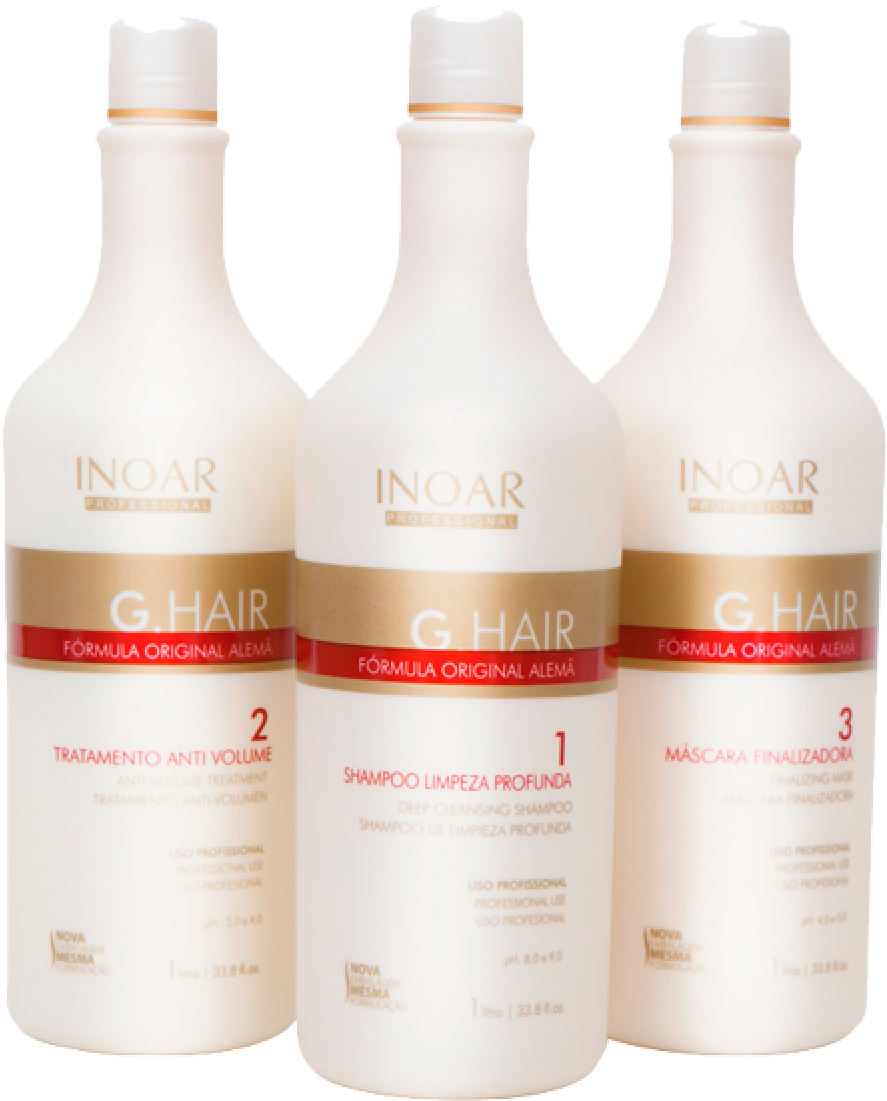 Inoar G Hair Limpeza Profunda 3 X 1l - Inoar G Hair Deep Cleansing Shampoo 1 L By Inoar (1200x1200), Png Download