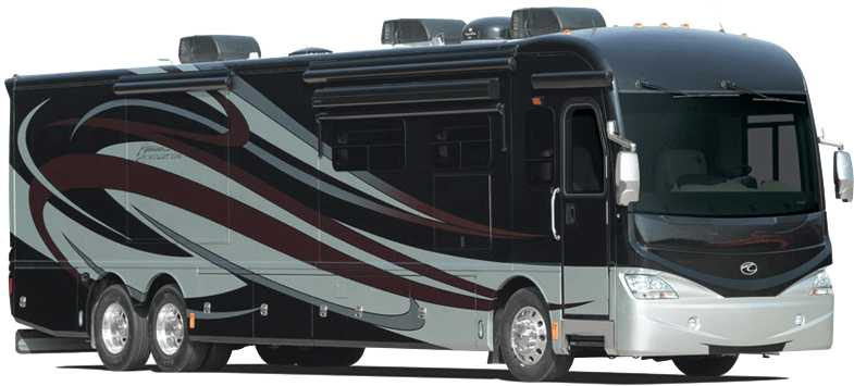 American Coach American Revolution Motor Home Class - American Revolution Rv (840x390), Png Download
