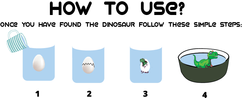 If You Find Dino's Egg All You Need To Do Now Is Place - Cartoon (776x314), Png Download