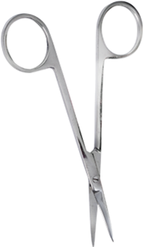 Homemen Deserve Beard & Hair Scissor - Scissors (470x597), Png Download