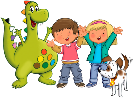 Dex Is A Loveable And Enthusiastic Dinosaur He Is A (480x382), Png Download