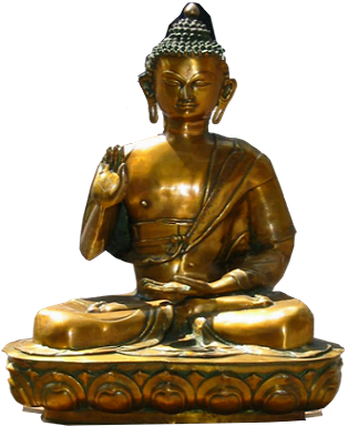 Gautama Buddha Png - Buddha I Metal (314x384), Png Download