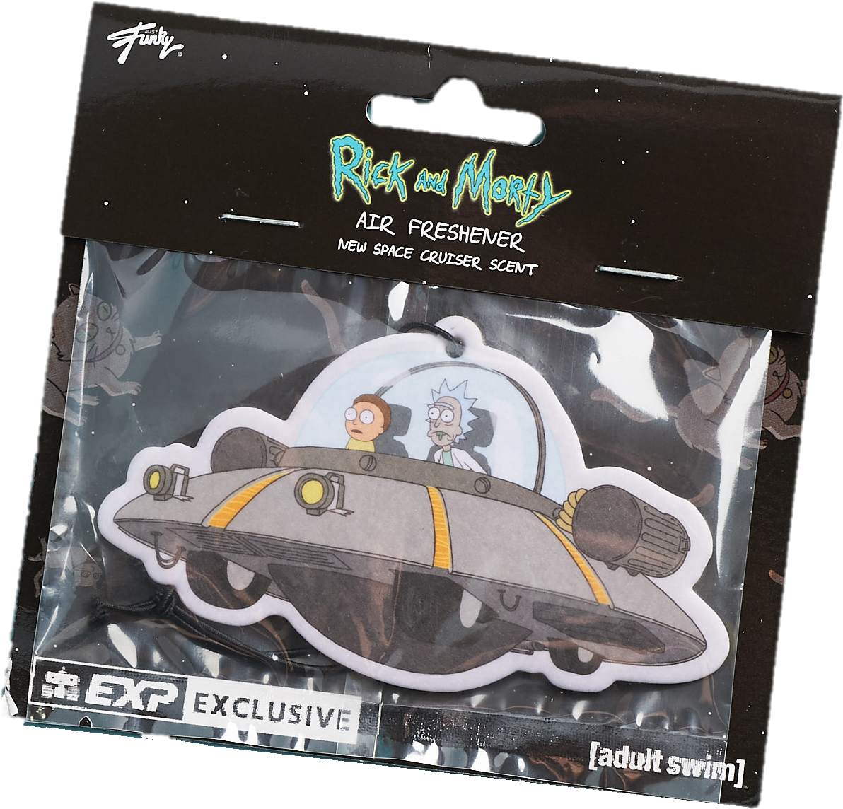 Geek Fuel Exp Exclusive Rick And Morty Space Cruiser - Rick And Morty (1466x1466), Png Download