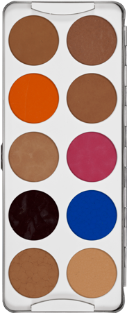 Color Is A Compact Make Up That Allows The Make Up - Kryolan Body Illustration Color (bic) 8104 #2 Makeup (350x450), Png Download
