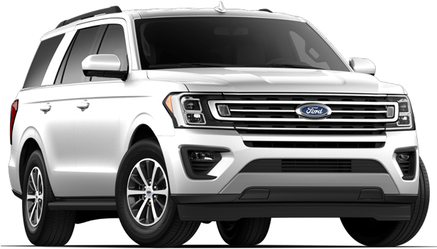 2018 Ford Expedition - Oxford White Ford Expedition 2018 (750x350), Png Download