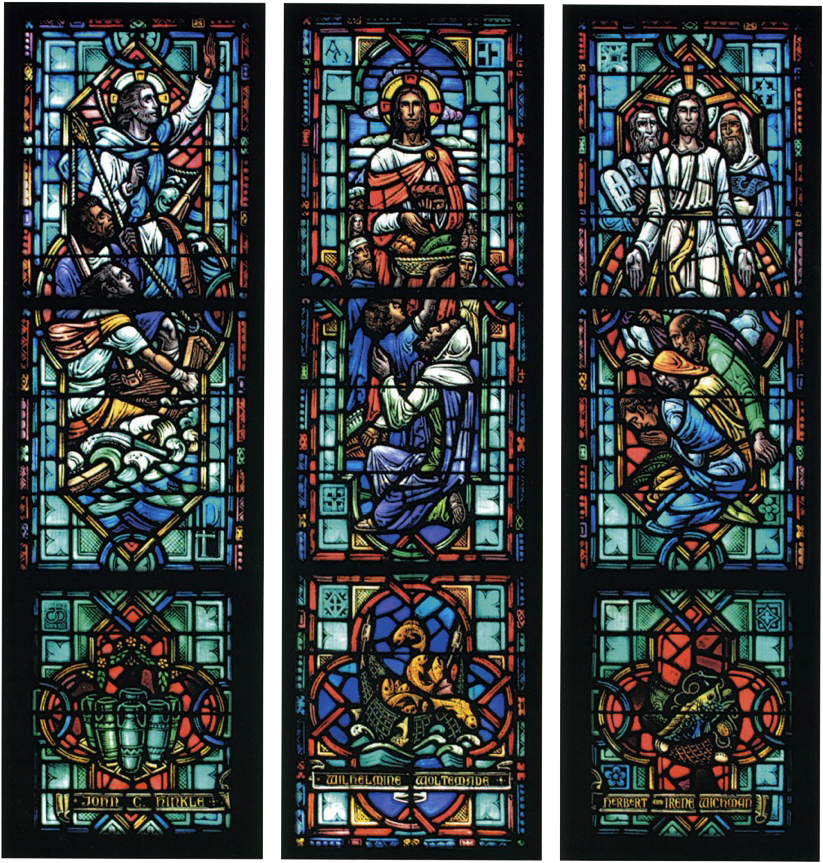 Left Window Pane - Stained Glass (868x887), Png Download
