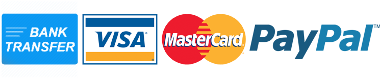 Visa / Mastercard Decal / Sticker (760x175), Png Download