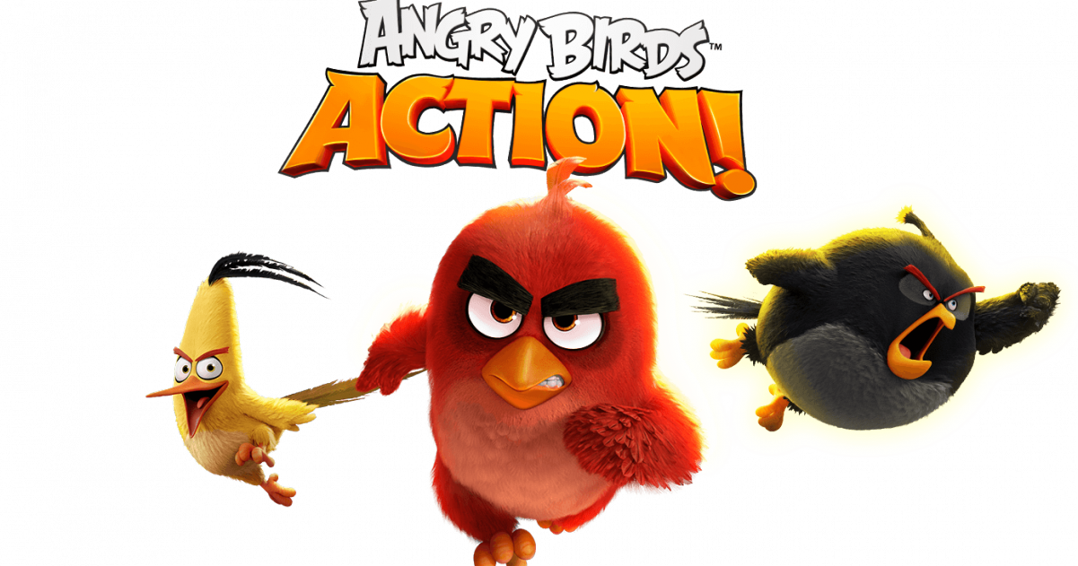 Angry Birds Action! Game Guide Unofficial (1201x631), Png Download