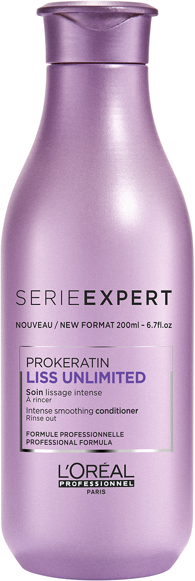 L'oréal Serie Expert Liss Unlimited Conditioner 150ml - L Oreal Serie Expert Pro Keratin Liss Unlimited (672x2000), Png Download