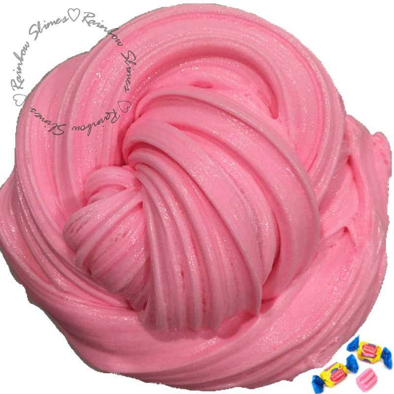 Bubblegum Texture, More Realism - Pink Butter Slime (800x800), Png Download