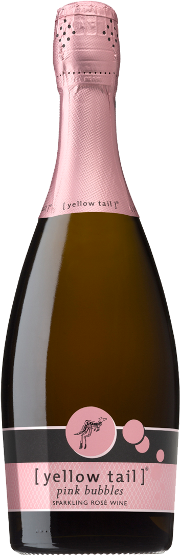 [yellow Tail] Pink Bubbles - Yellow Tail Pink Bubbles 750ml (1200x1200), Png Download