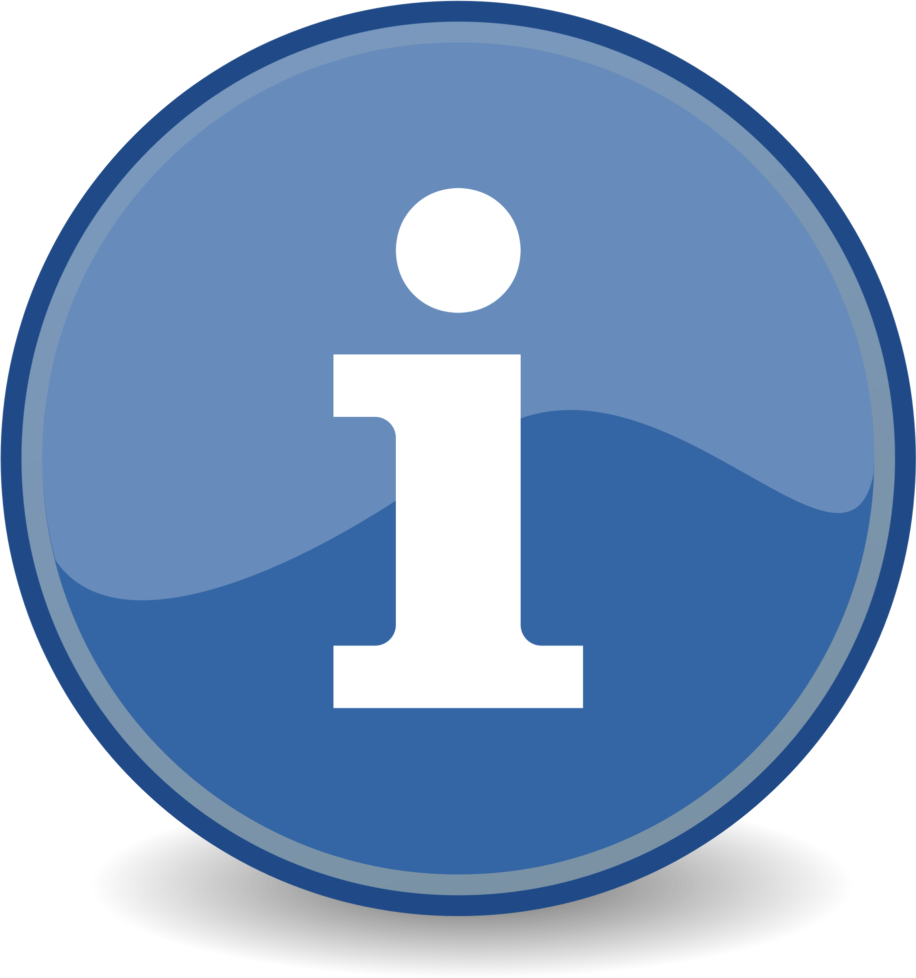 File - Emblem-notice - Svg - Information (1024x1024), Png Download