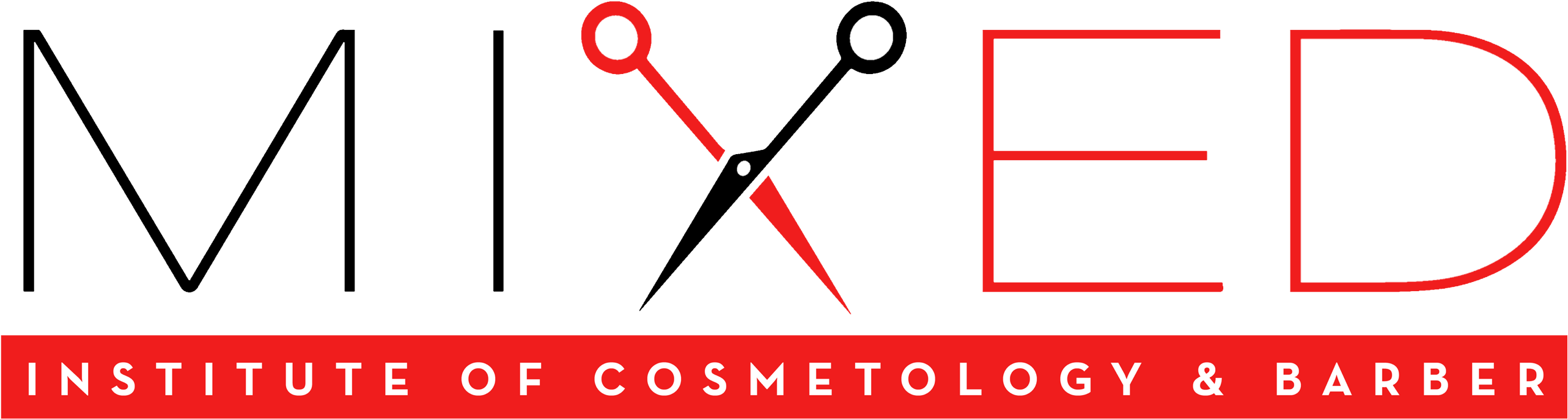 Mixed Institute Of Cosmetology And Barber Sacramento's - Cosmetology (2585x713), Png Download
