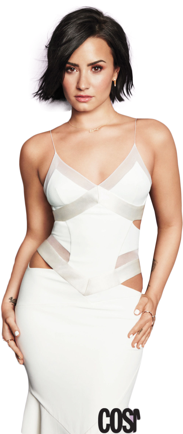 Png Demi Lovato 2015 - Demi Lovato Cosmopolitan 2017 (1024x1458), Png Download