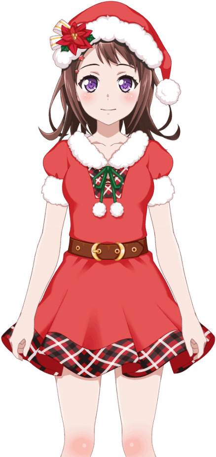 Happy Christmas Live2d Model - Cartoon (768x1024), Png Download