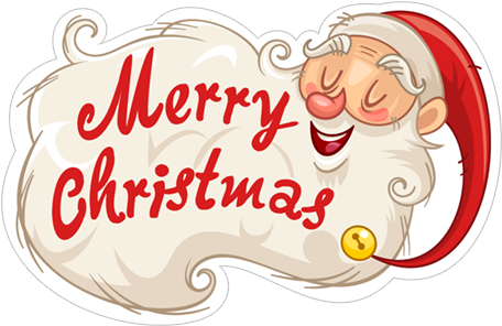 Download Merry Christmas Xmas - Cartoon PNG Image with No Background -  