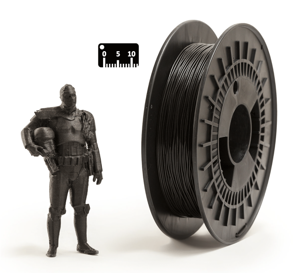 Nylon Carbon Fiber By Eumakers By The Meter - Leapfrog Maxx 3d Printer Abs Filament (1500x900), Png Download