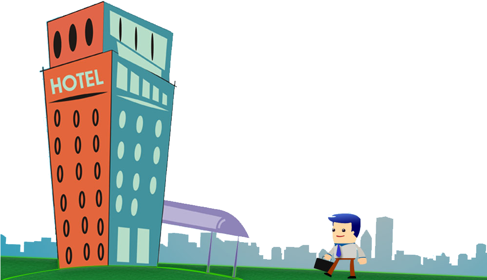 With This Booking Engine You Will Be Able To Sell Hotel - Hotel (1000x600), Png Download