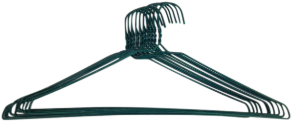 Box Of 500 16" Wide Suit Garment Hangers - Clothes Hanger (640x480), Png Download