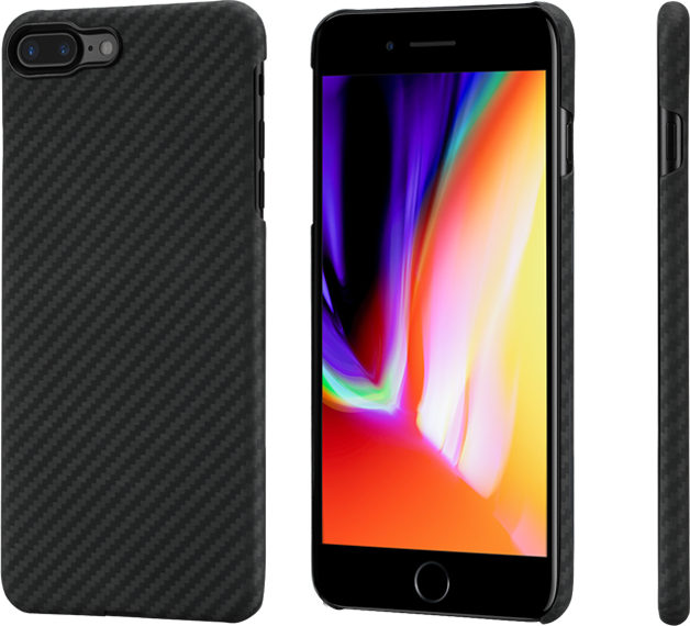 Pitaka Carbon Fiber Case For Iphone X And Iphone - Pitaka Iphone 8 Plus Case (628x570), Png Download