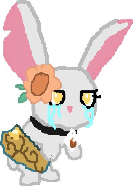 Fabshowco Images Sad Puppy Wallpaper And Background - Rabbit (431x603), Png Download